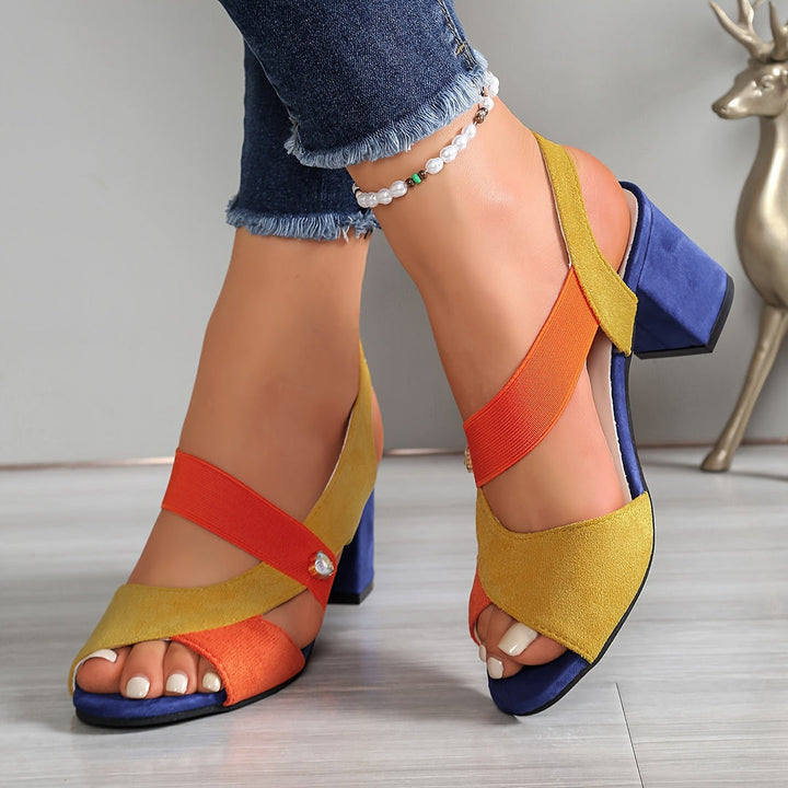 Josien – Sandale Confortabile Cu Curea Elastică