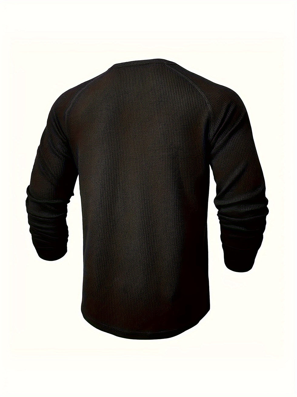 Jarik - Tricou Henley Cu Mâneci Lungi Și Textură