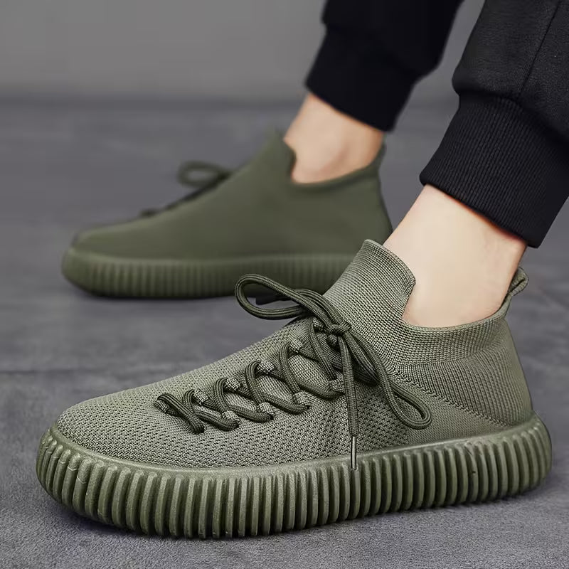Malazam – Adidași Cu Design De Șosete, Din Plasă Moale