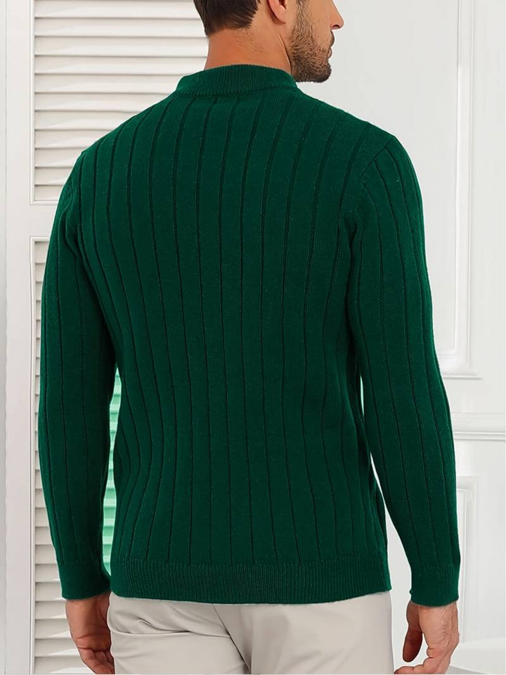 Yedidya - Pulover Casual cu Mâneci Lungi Din Tricot
