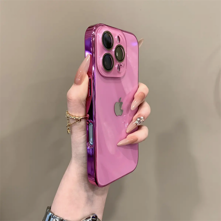 Chromelux – Husă Premium Din Sticlă Galvanizată Pentru iPhone