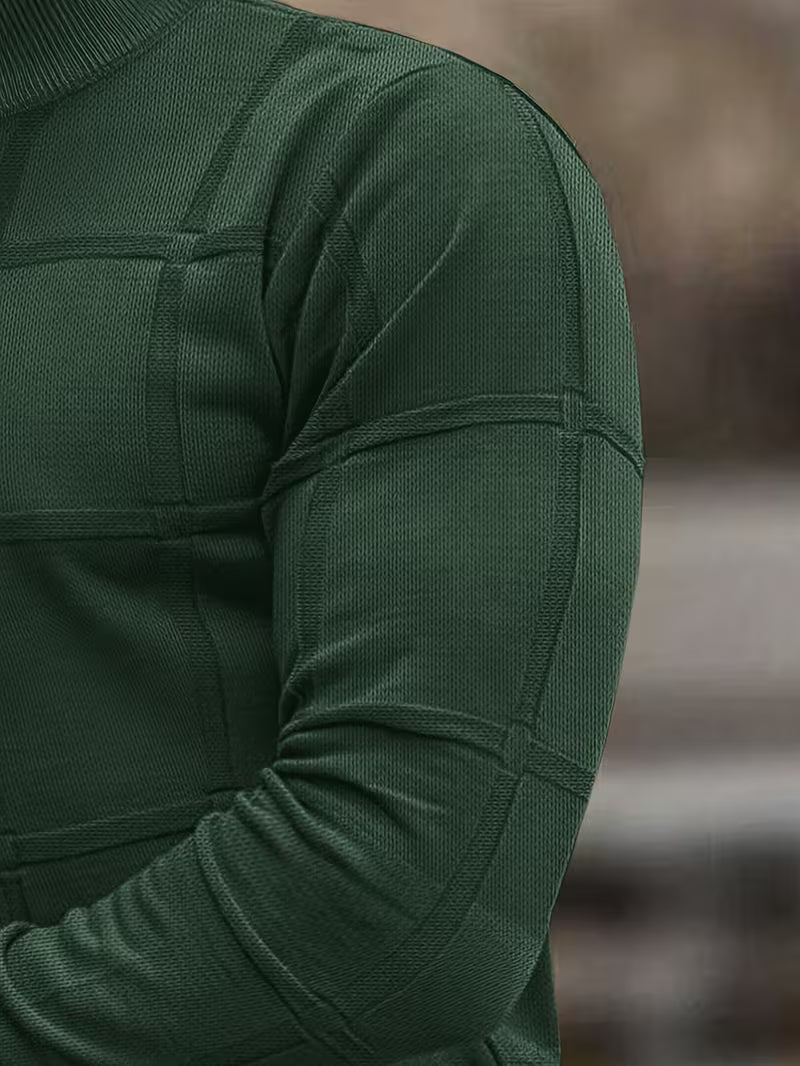 Roaan - Pulover Cu Guler Rotund Cross Border