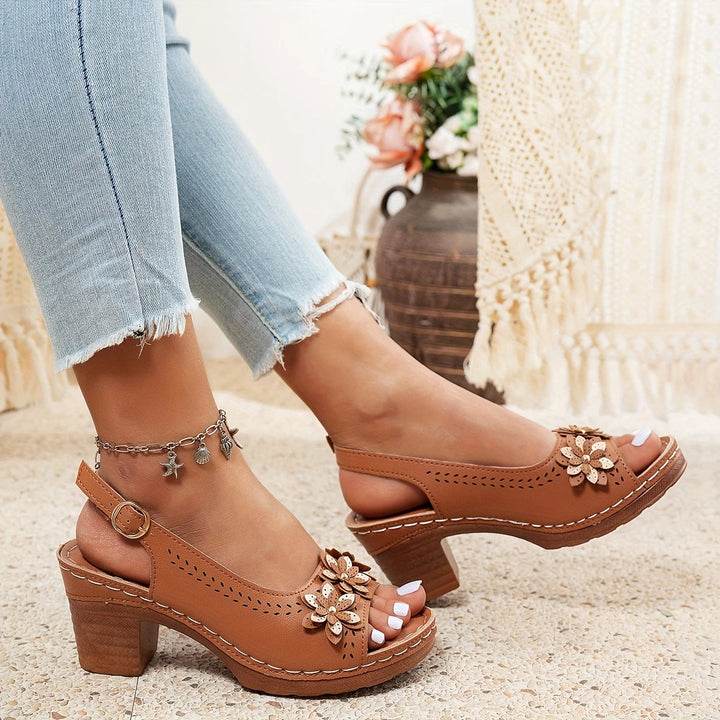 Haisley - Sandale Elegante cu Toc Inalt