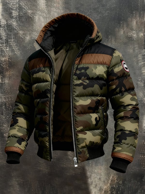 Ferland - Jacheta Casual cu Mâneci Lungi și Buzunar