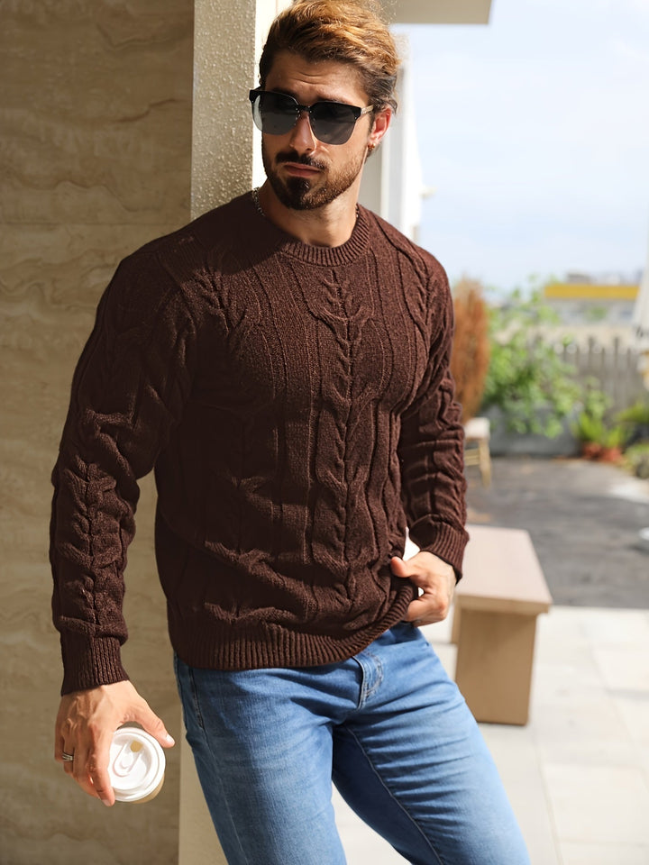 Bavon - Pulover Casual Cu Dungi