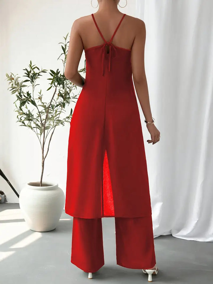 Eirini - Setează Elegante Din Două Piese Fără Mâneci