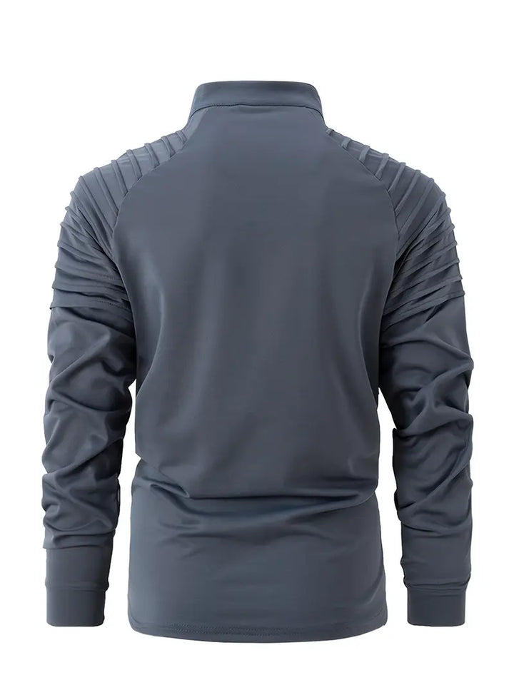 Linwood  - Tricou Polo Cu Mânecă Lungă și Fermoar