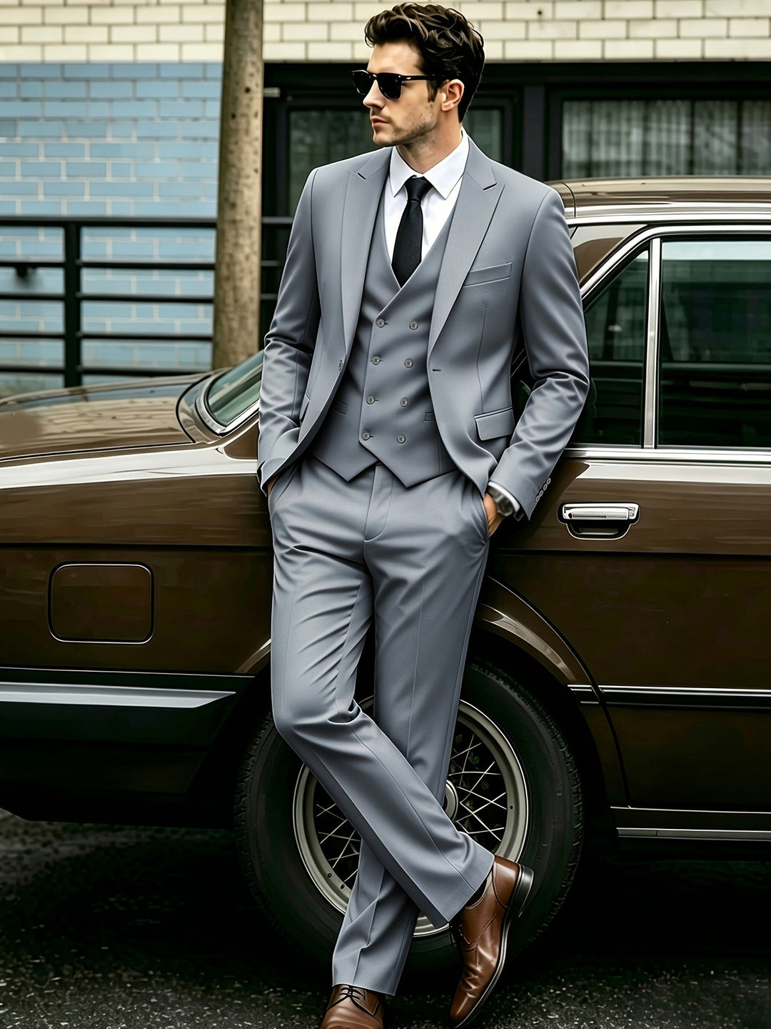 Alexandre - Tailored Three Piece Formal Suit