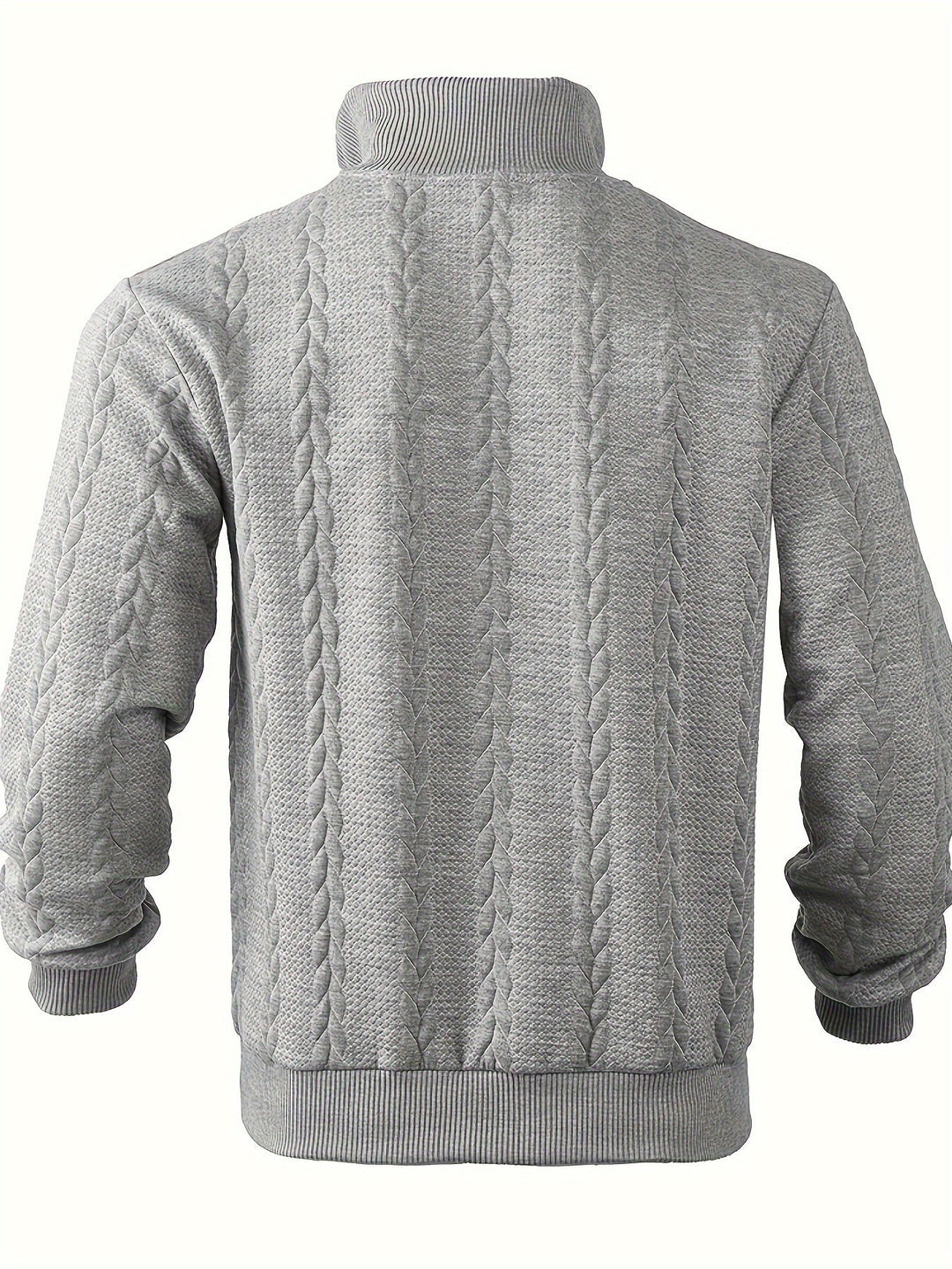 Caleb – Pulover Vintage cu Fermoar