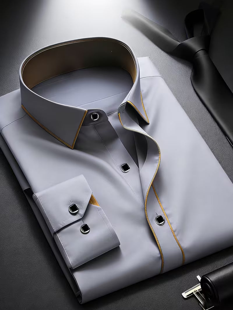 Daven - Cămașă Afaceri Casual Slim Fit