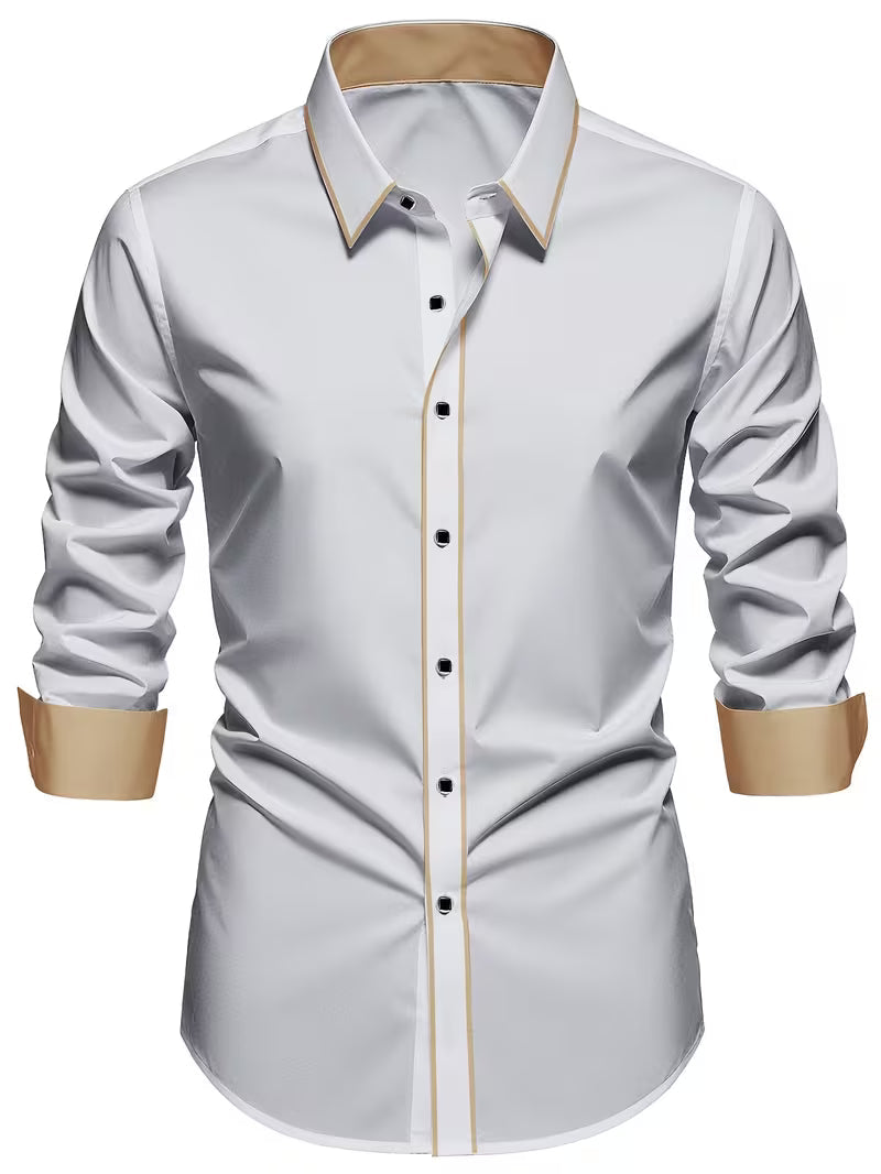 Daven - Cămașă Afaceri Casual Slim Fit