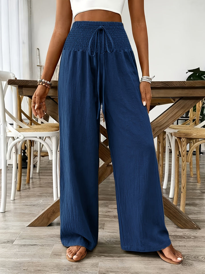 Rebeki - Pantaloni Lungi Din Bumbac Respirabil