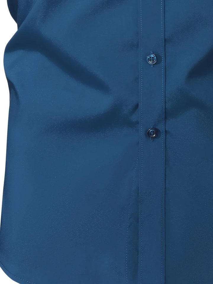 Byron - Cămașă Elegantă Cu Mâneci Lungi și Nasturi