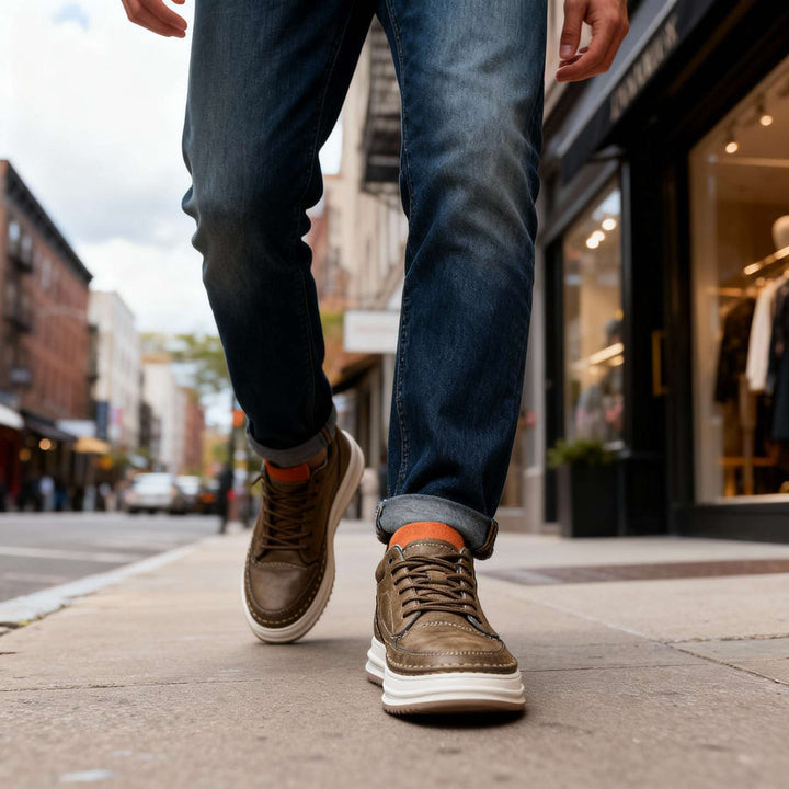 Harold – Adidași Din Piele Cu Șireturi