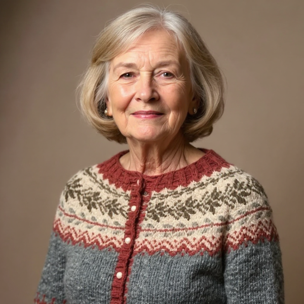 Giulia - Pulover Din Lână Realizat Manual