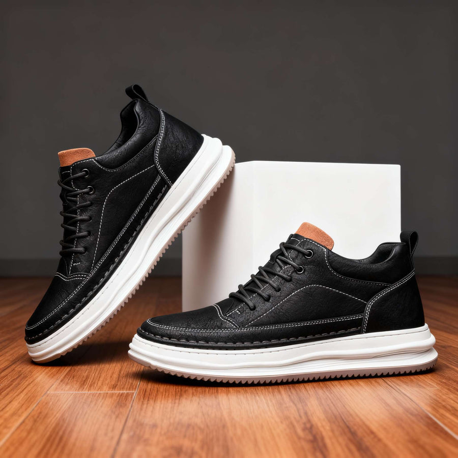 Harold – Adidași Din Piele Cu Șireturi