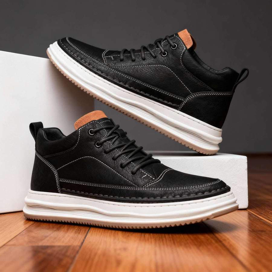 Harold – Adidași Din Piele Cu Șireturi