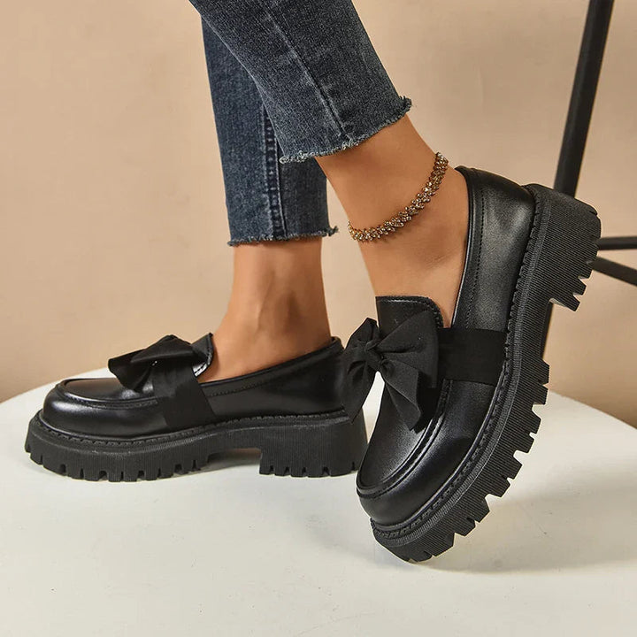Batya - Pantofi Eleganți Antiderapanti Cu Fundă