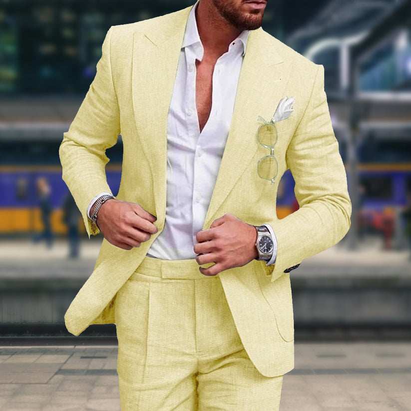 Hilmar - Costum elegant subțire potrivit