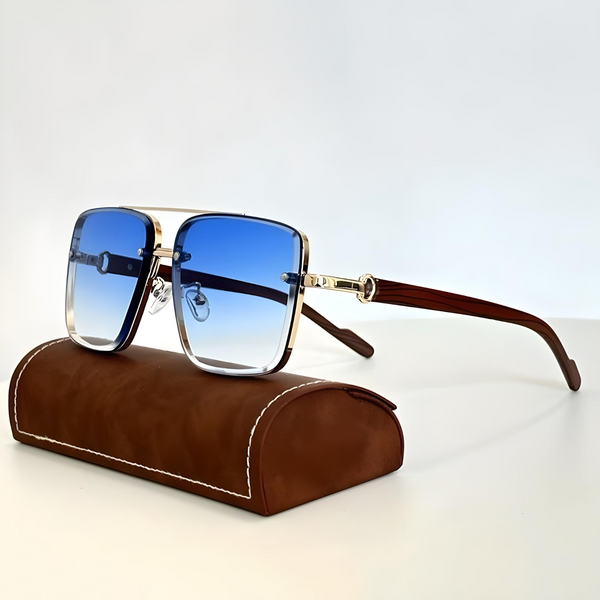 VintEdge - Ochelari de Soare Retro Pătrați