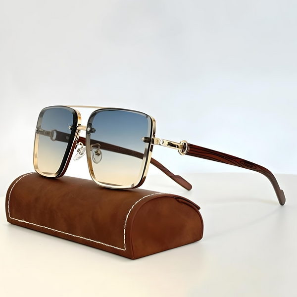 VintEdge - Ochelari de Soare Retro Pătrați