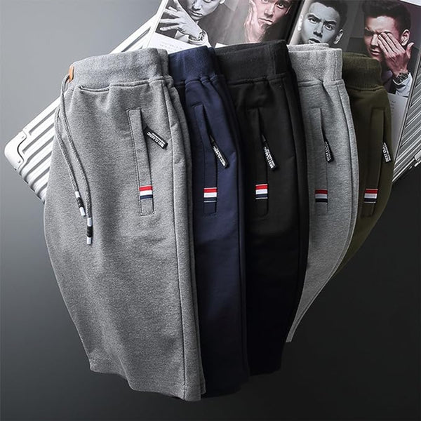 Hary - Pantaloni Scurți Din Bumbac cu Buzunare cu Fermoar