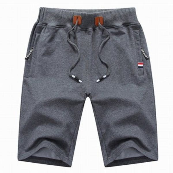 Hary - Pantaloni Scurți Din Bumbac cu Buzunare cu Fermoar