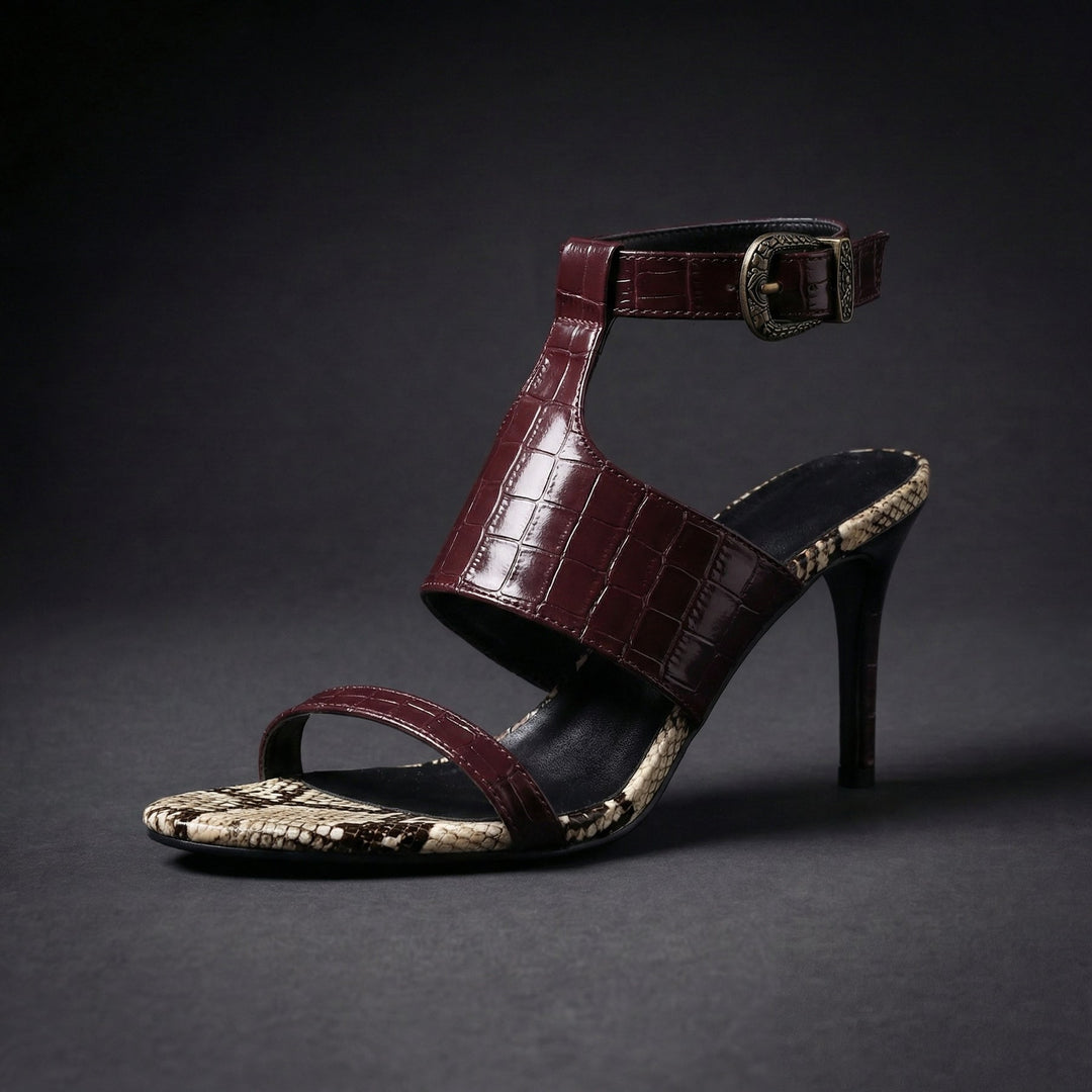 Lelani - Pantofi Eleganți Cu Toc Și Baretă La Gleznă
