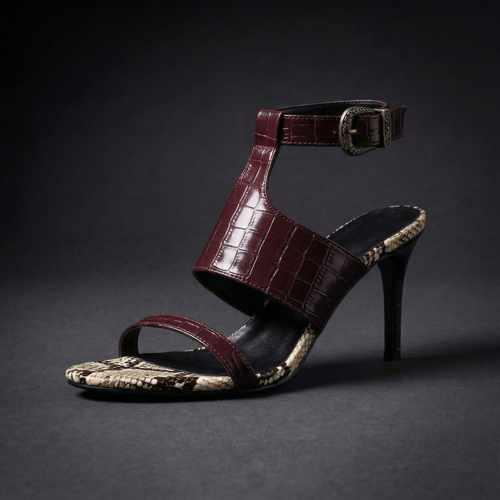 Lelani - Pantofi Eleganți Cu Toc Și Baretă La Gleznă