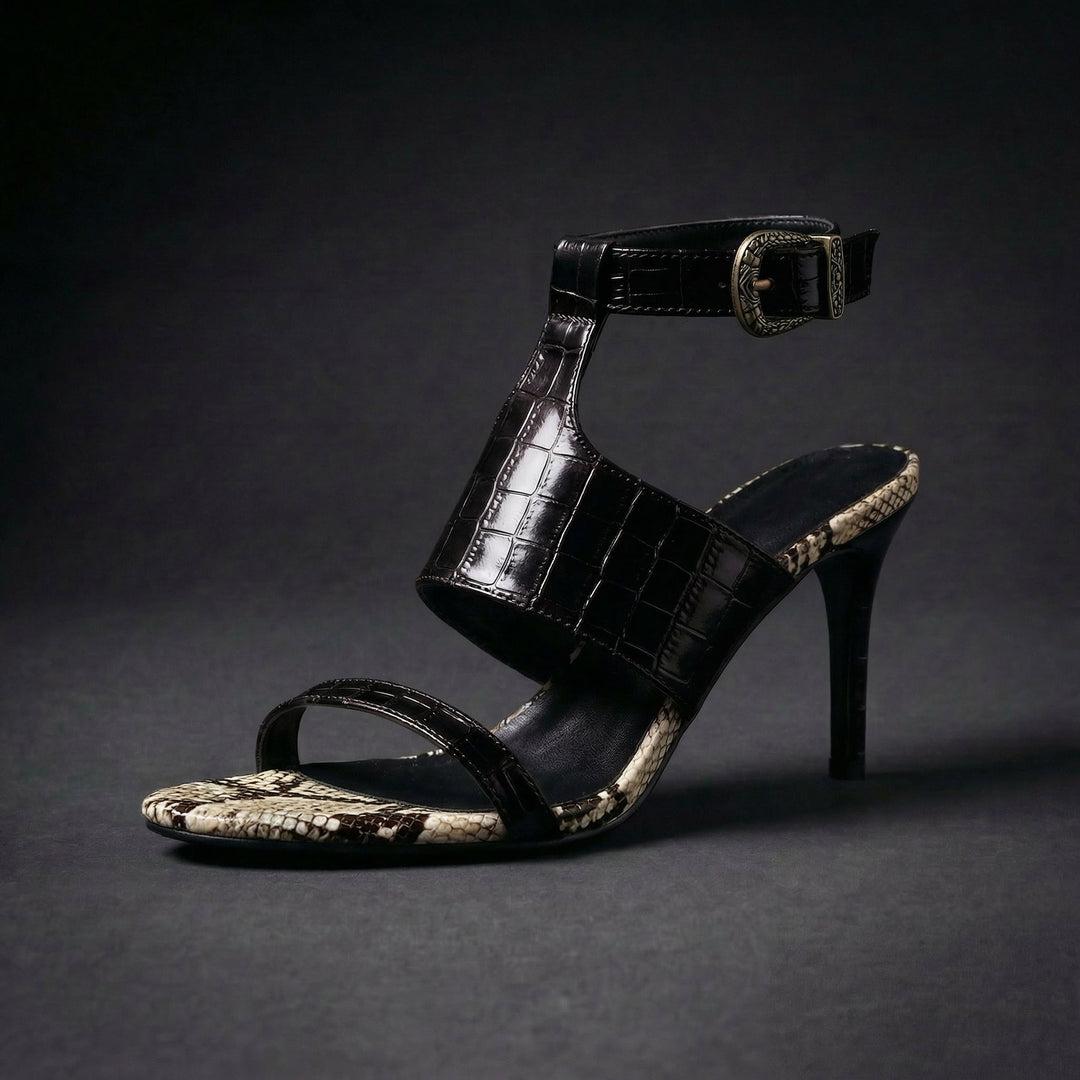 Lelani - Pantofi Eleganți Cu Toc Și Baretă La Gleznă