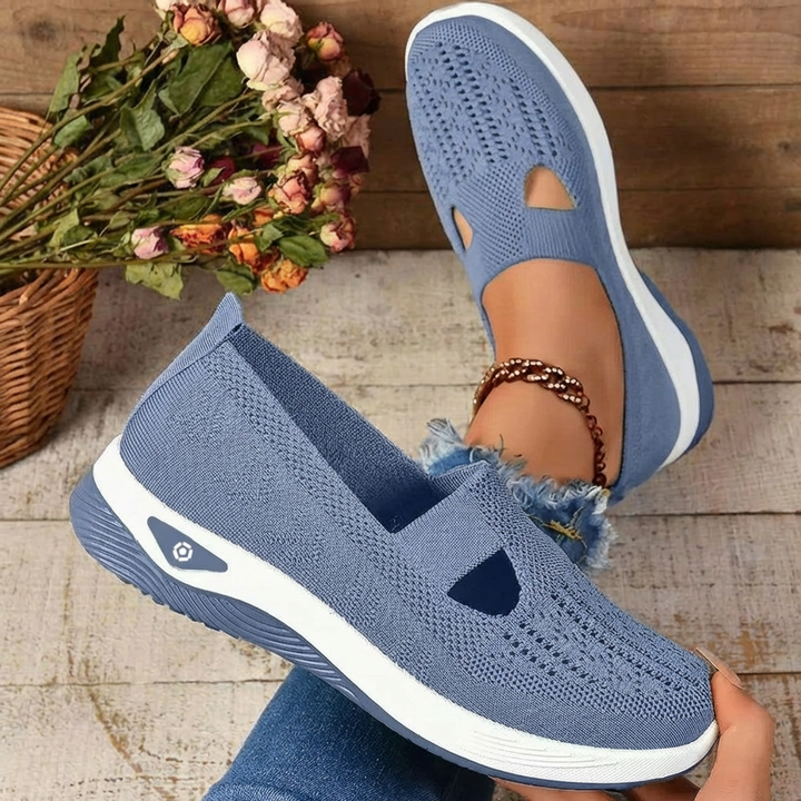 Haniya - Adidași slip-on din tricot respirabil