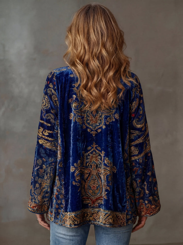 Elyska - Palton Kimono în Stil Boho