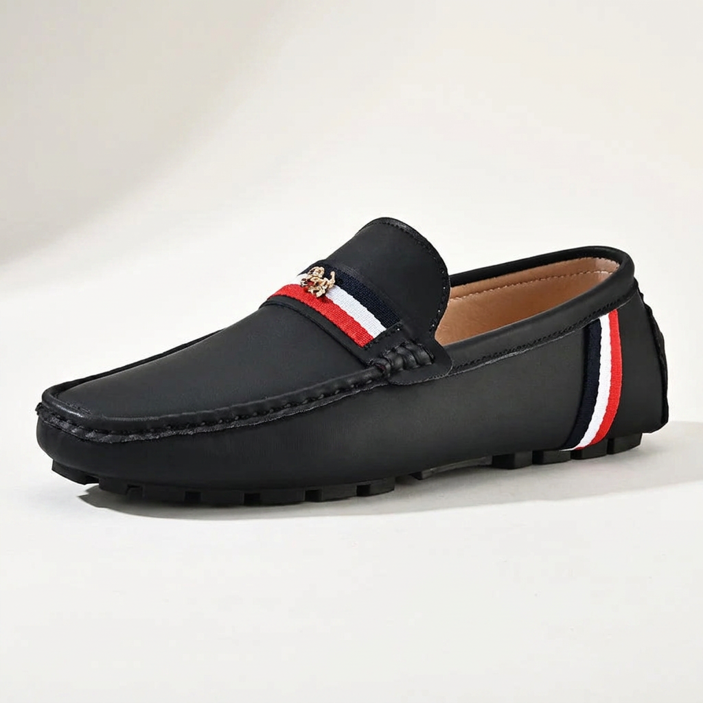 Javon - Mocasini Confortabili Cu Dungi