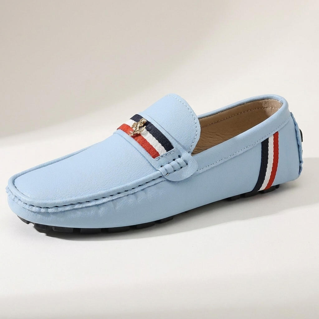 Javon - Mocasini Confortabili Cu Dungi