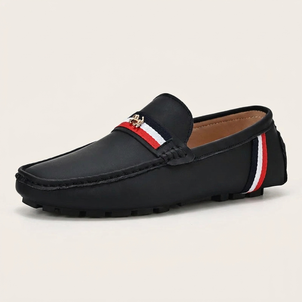 Javon - Mocasini Confortabili Cu Dungi