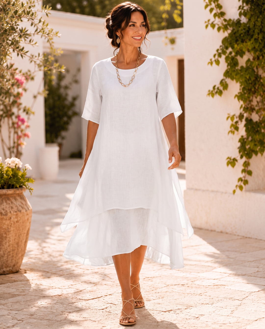Isilde - Rochie Maxi Elegantă și Confortabilă