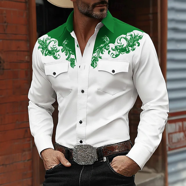 Leif - Cămașă Clasică în Stil Western