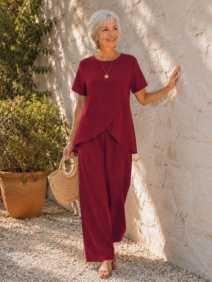 Amyrah - Set Elegant Și Confortabil Din Două Piese