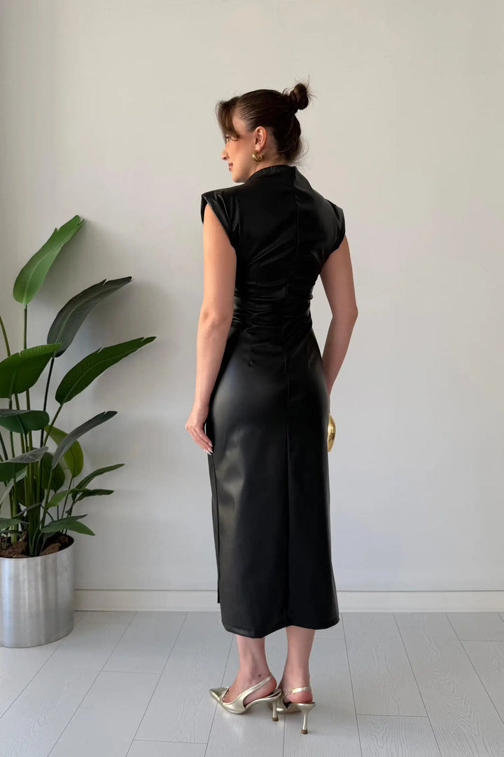 Claudine - Rochie Elegantă Cu Curea