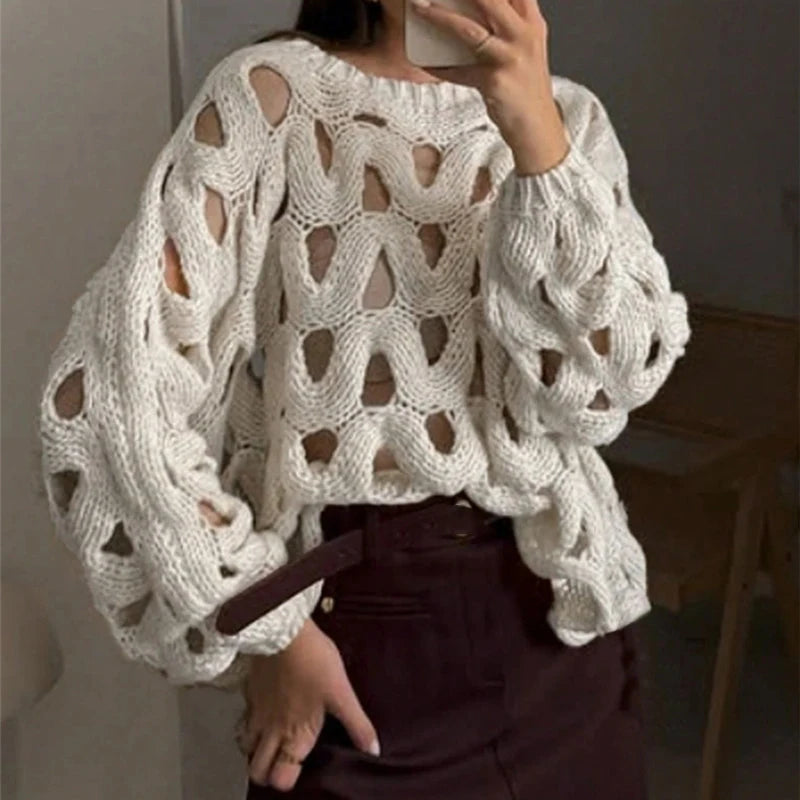 Şeyma - Pulover Tricotat Casual