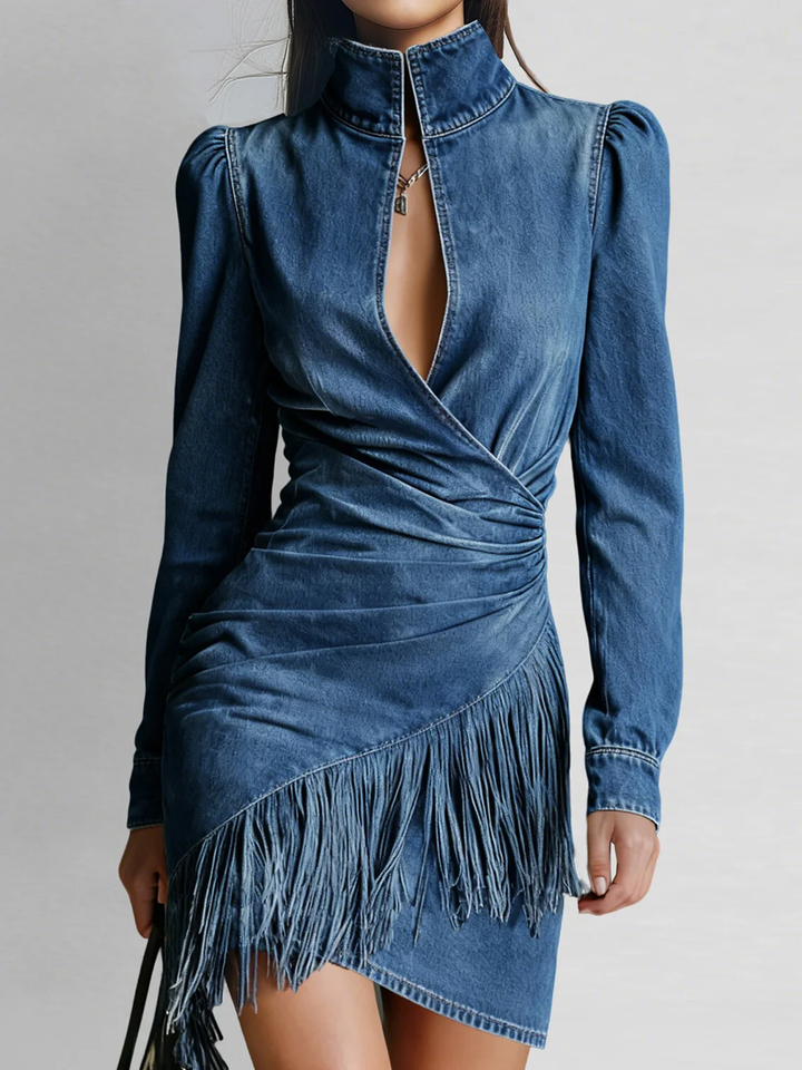 Maliana - Rochie Mini Din Denim