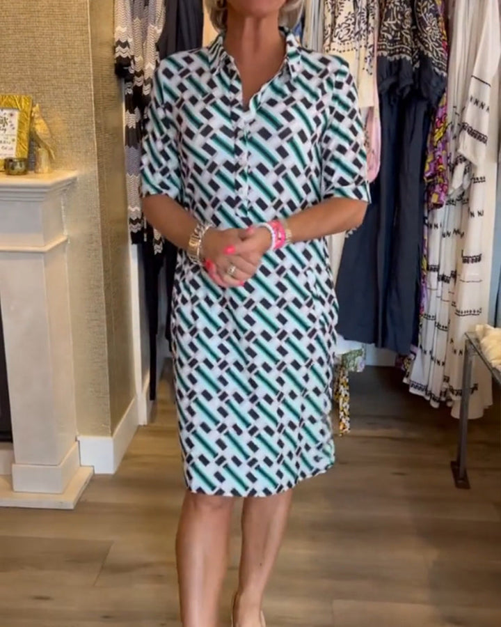 Myrna - Rochie Din Bumbac Prémium