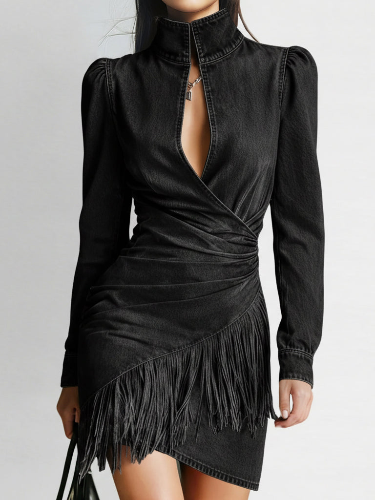 Maliana - Rochie Mini Din Denim
