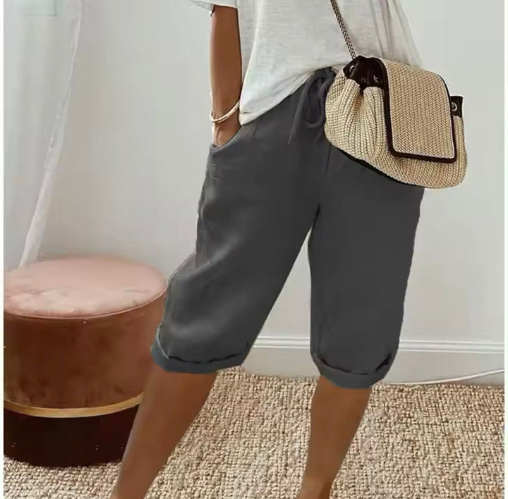 Klaudija - Pantaloni Scurți Din in Gemak