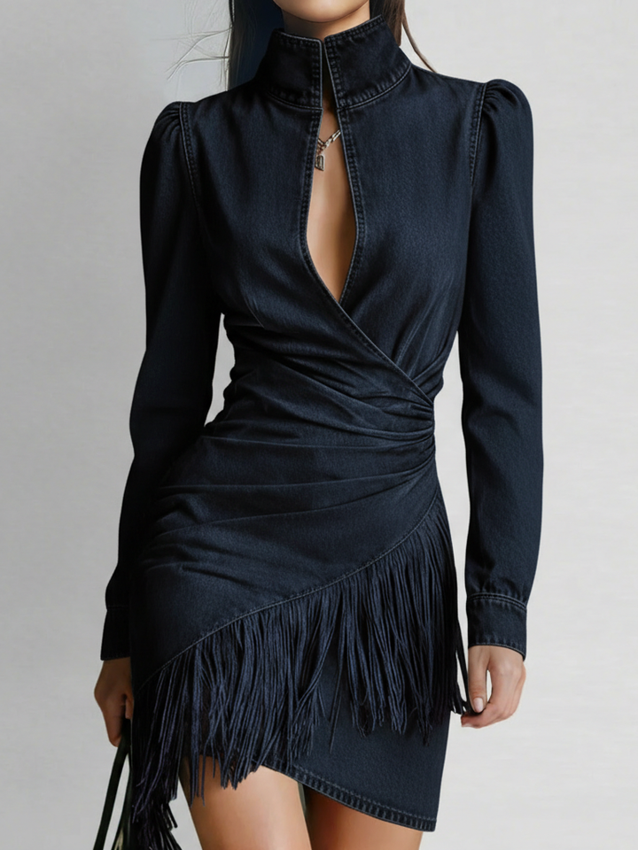 Maliana - Rochie Mini Din Denim