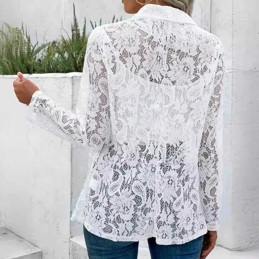 Naemi - Blazer Elegant din Dantelă