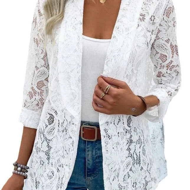Naemi - Blazer Elegant din Dantelă