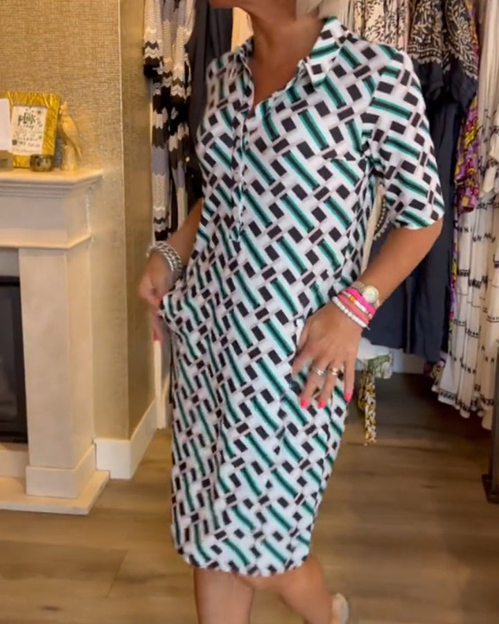Myrna - Rochie Din Bumbac Prémium