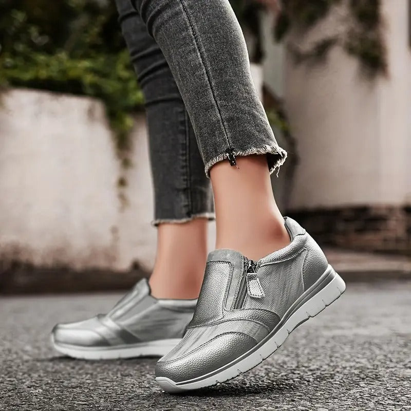 Ursina - Pantofi Ortopedici Cu Fermoar Lateral