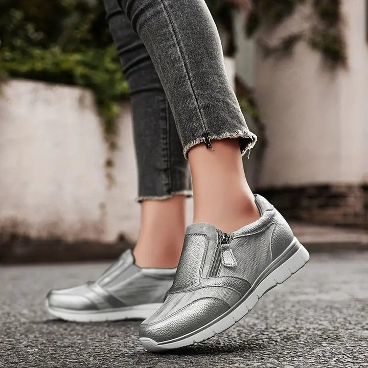 Ursina - Pantofi Ortopedici Cu Fermoar Lateral